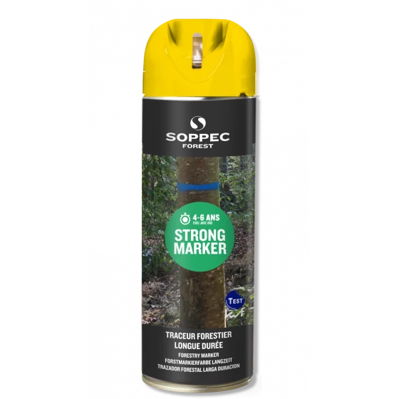Traceur STRONG MARKER SOPPEC Longue Durée JAUNE 4-6 ANS - 131702O 1 Traceur STRONG MARKER SOPPEC Longue Durée JAUNE 4-6 ANS - 131702O