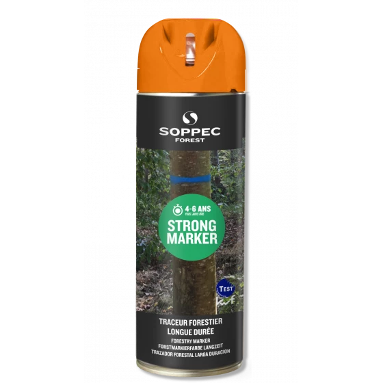 TRACEUR FORESTIER SOPPEC LONGUE DURÉE NON FLUORESCENT ORANGE 4-6 ANS STRONG MARKER - 131706 1 TRACEUR FORESTIER SOPPEC LONGUE DURÉE NON FLUORESCENT ORANGE 4-6 ANS STRONG MARKER - 131706