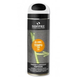 TRACEUR DE CHANTIER SOPPEC BLANC FLUO TEMPORAIRE 2-8 SEMAINES - 141600