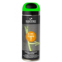TRACEUR DE CHANTIER SOPPEC VERT FLUO TEMPORAIRE 2-8 SEMAINES - 141618