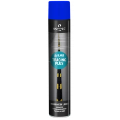 TRACEUR DE LIGNE SOPPEC POUR MARQUAGE AU SOL BLEU TRACING PLUS 750 ML-151701