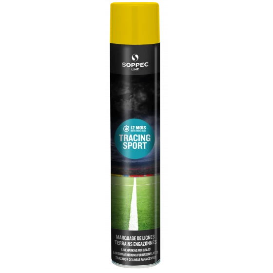 Peinture De Traçage Jaune Pour Terrain Gazonneux TRACING SPORT SOPPEC-151802SPOO 1 Peinture De Traçage Jaune Pour Terrain Gazonneux TRACING SPORT SOPPEC-151802SPOO