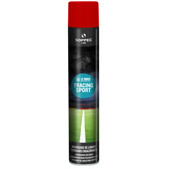 Peinture De Traçage Rouge Pour Terrain Gazonneux TRACING SPORT SOPPEC-151804SPOO 1 Peinture De Traçage Rouge Pour Terrain Gazonneux TRACING SPORT SOPPEC-151804SPOO