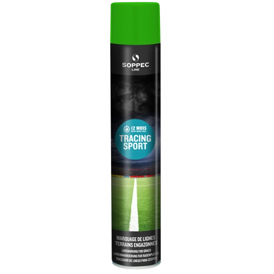 PEINTURE DE TRAÇAGE SOPPEC VERT POUR TERRAIN GAZONNEUX TRACING SPORT-151805SPO 1 PEINTURE DE TRAÇAGE SOPPEC VERT POUR TERRAIN GAZONNEUX TRACING SPORT-151805SPO
