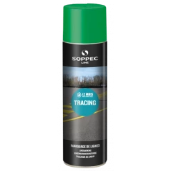 TRACEUR DE LIGNE SOPPEC POUR LE MARQUAGE VERT TRACING 750 ML -151805