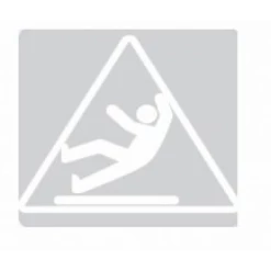 POCHOIR SOPPEC CHAUSSÉE GLISSANTE EN PVC 1MM D'ÉPAISSEUR RÉUTILISABLE -451732